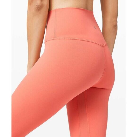 Lululemon Align Pant II 25" Size 4 In Rustic Coral - Picture 2 of 7